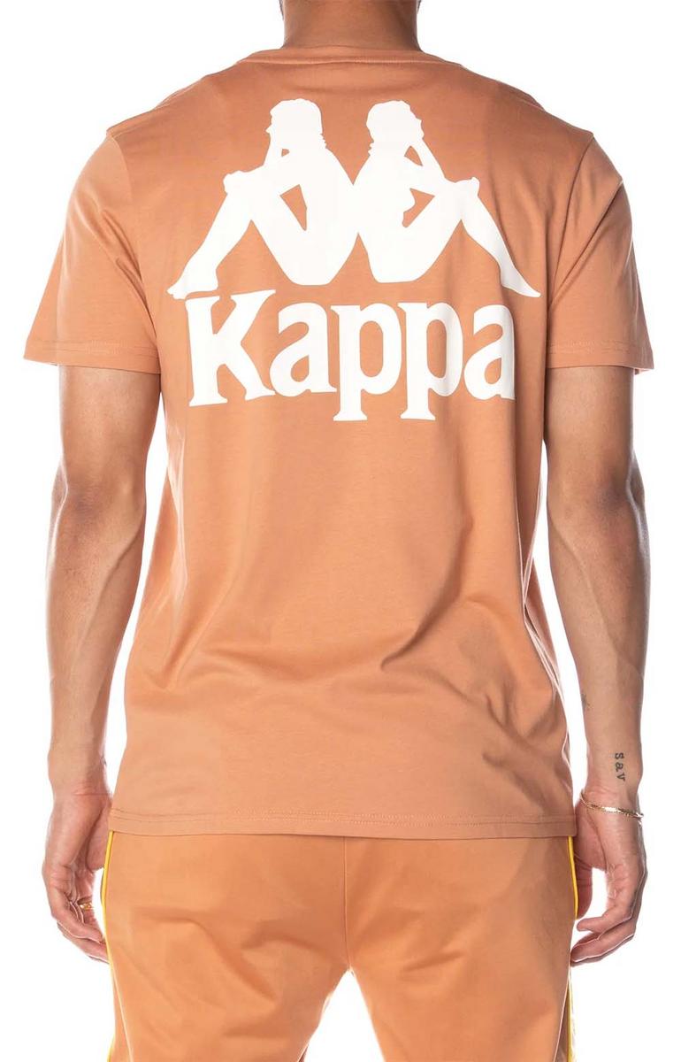 Kappa's Vintage Authentic Ables Brown/White Tee - A Timeless Classic!