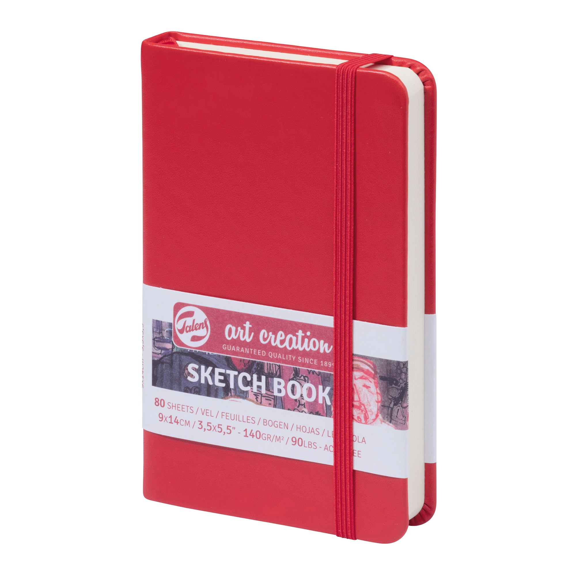 Inspiring Art Creation Sketchbook - Pure White