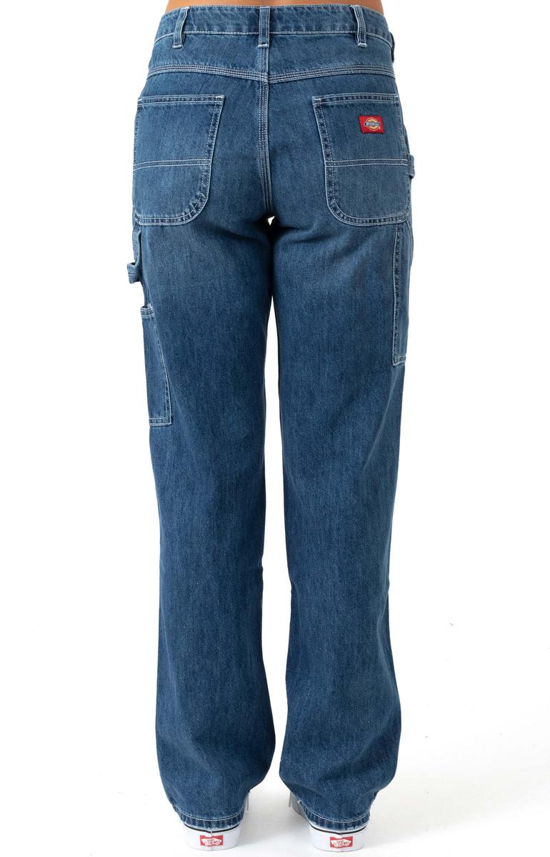 Dickies Women's Vintage Destruction Wash Carpenter Pant (CP20RD)