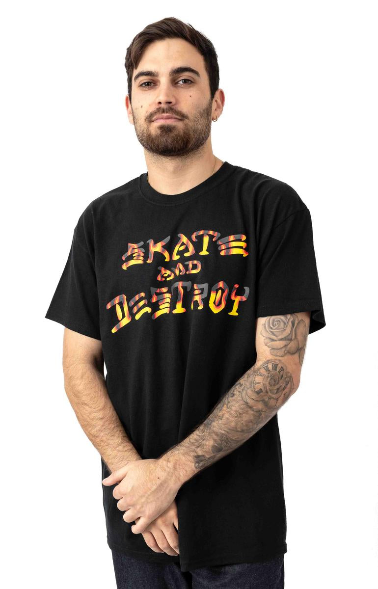 Enigmatic Melancholic BBQ Black Tee