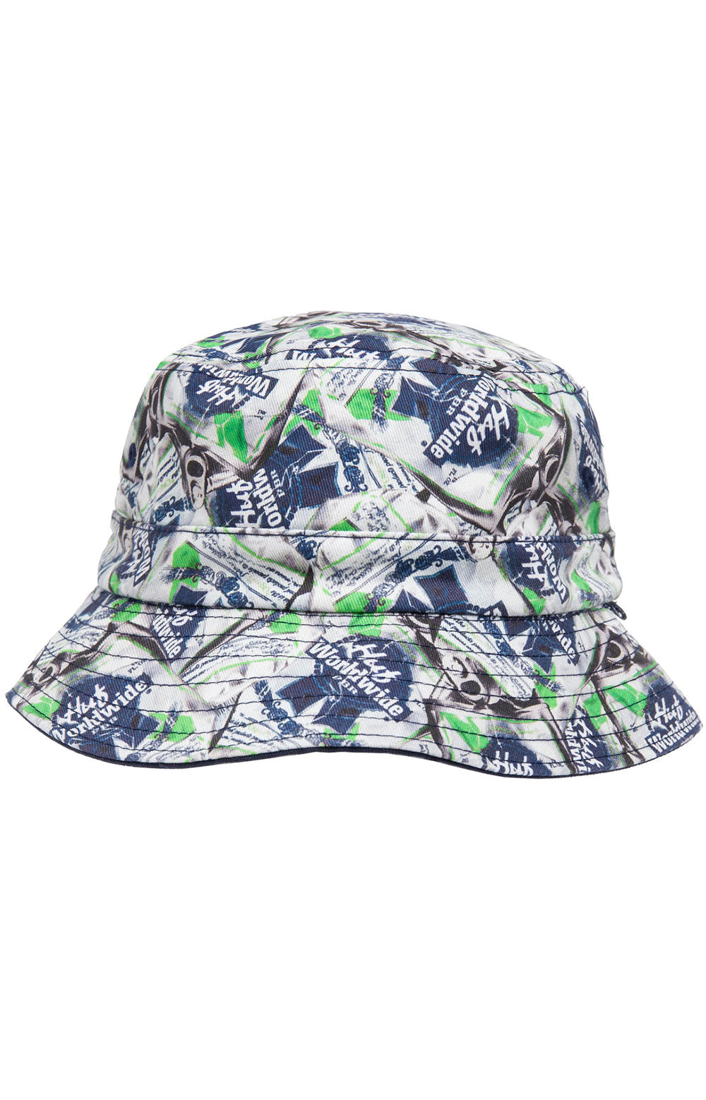 HUF x Pabst Blue Ribbon Navy Crushed Reversible Bucket Hat - A Must-Have!