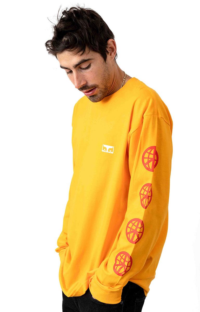 Gorgeous Gold Obey One Love Long-Sleeved Shirt
