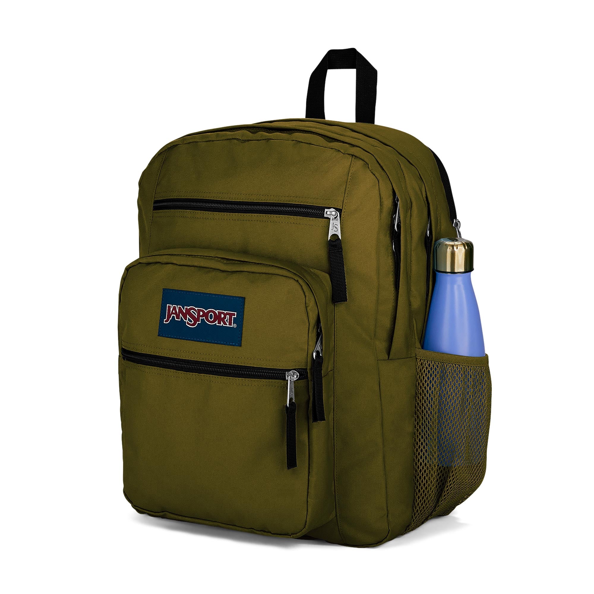 Army Green 34L Big Student Backpack - Your Ultimate School Companion