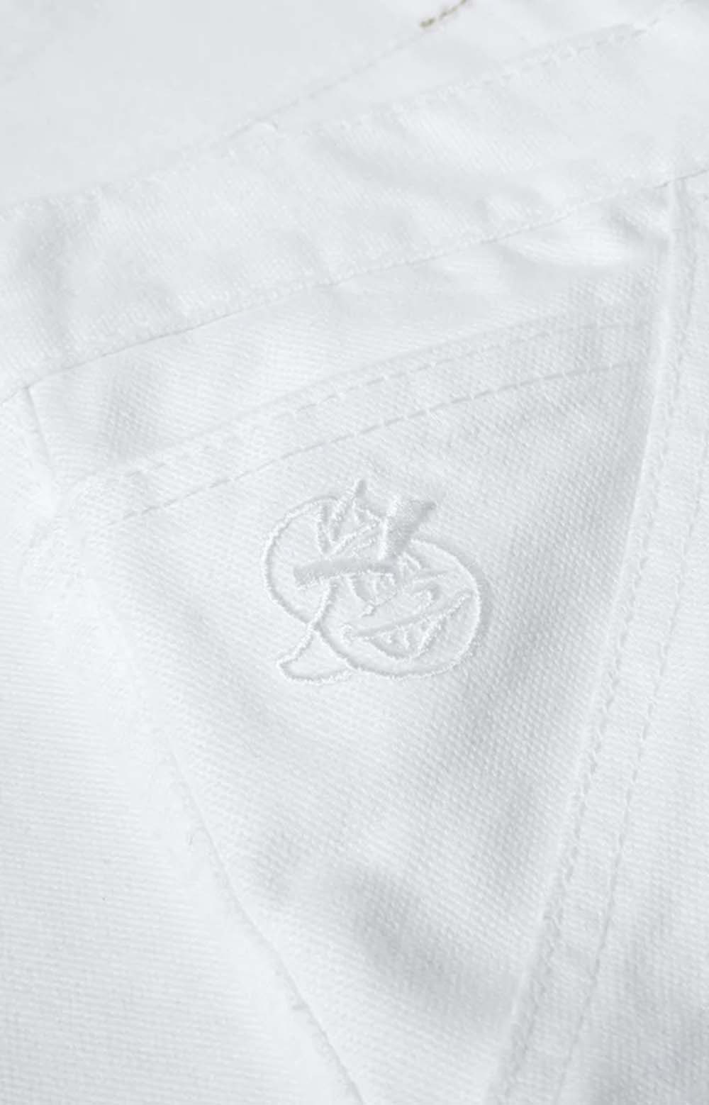 Polar Skate Co. '93 White Canvas Stylish Work Trousers