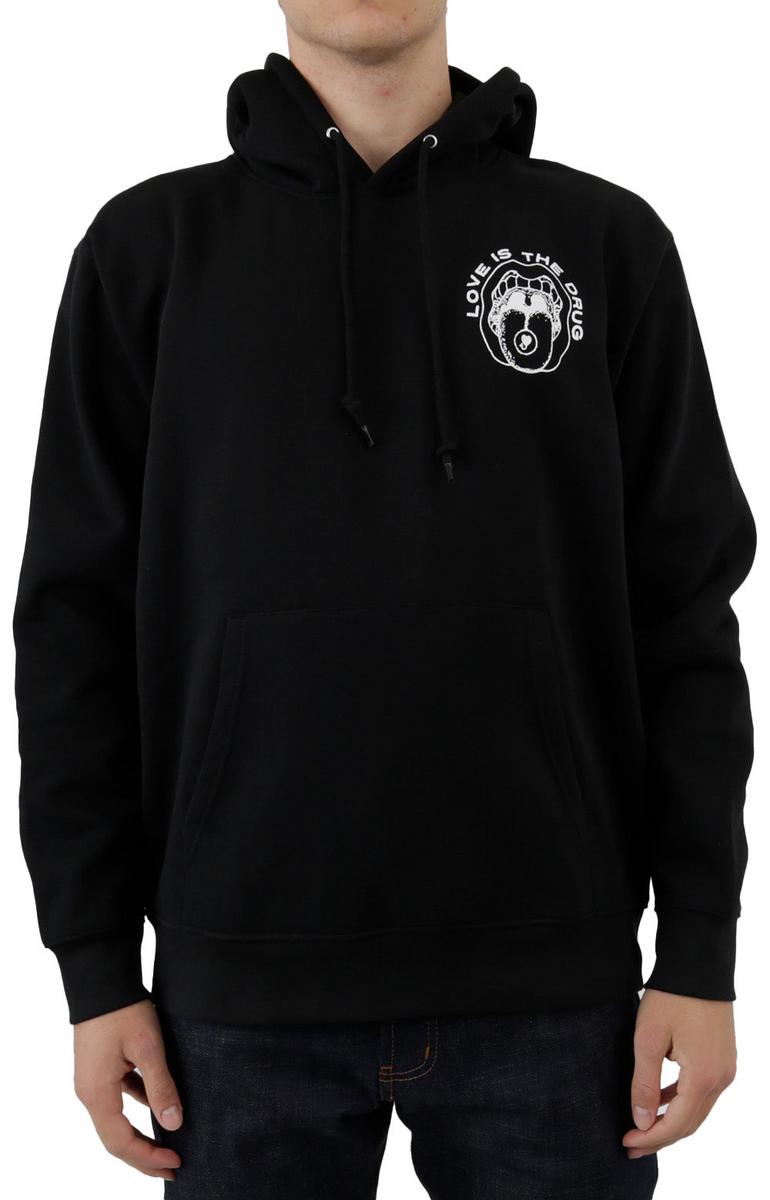 Obey's Irresistible Love Is The Drug Black Hoodie