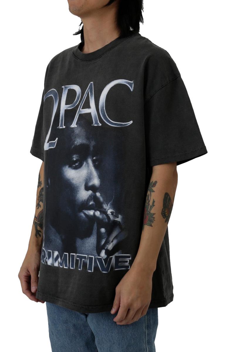 Exquisite Platinum Washed Black T-Shirt