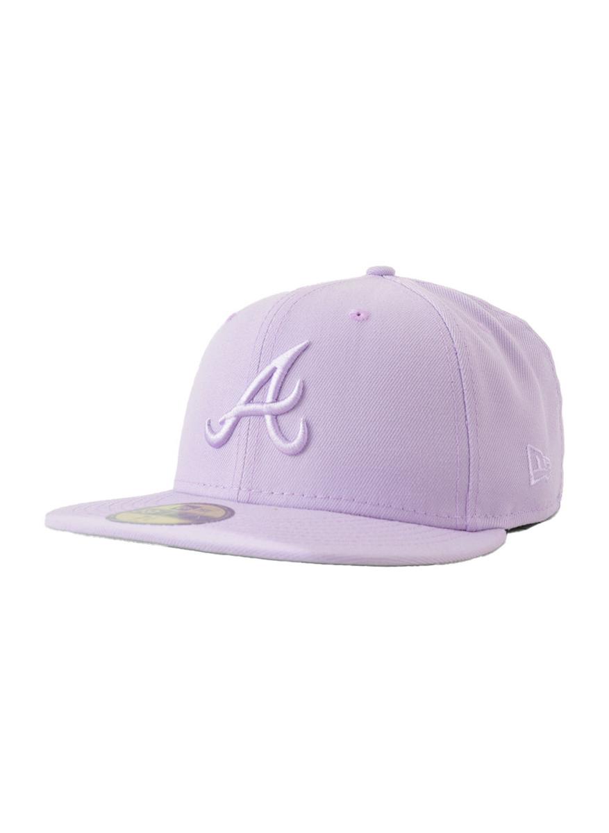Atlanta Braves 5950 Fitted Cap Color Pack - Stunning Light Purple (60322390)