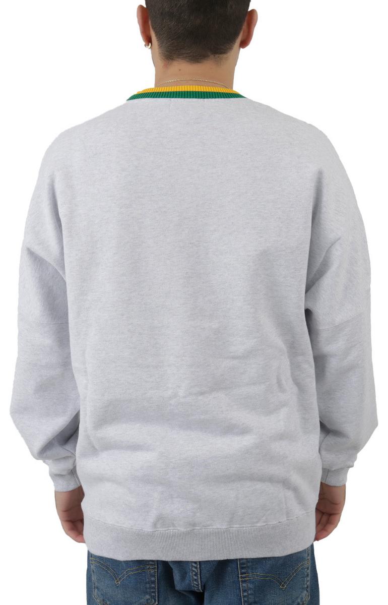 Gorgeous X-Large Records Logo Ash Gray Sweatshirt - X-Large