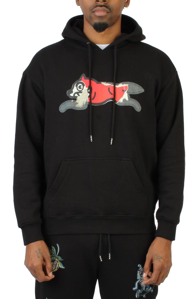 Eye-Catching Sticker Hoodie