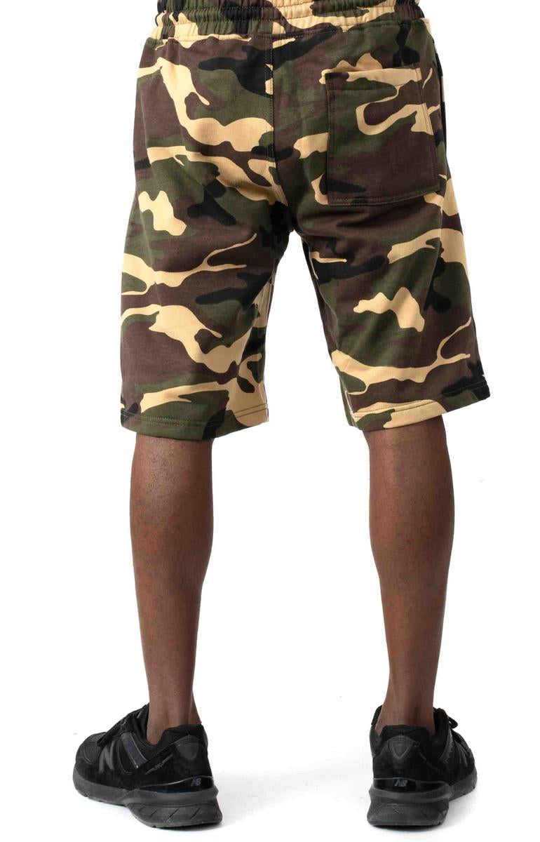 Rothco Woodland Camo Sweat Shorts - The Ultimate Comfort Gear