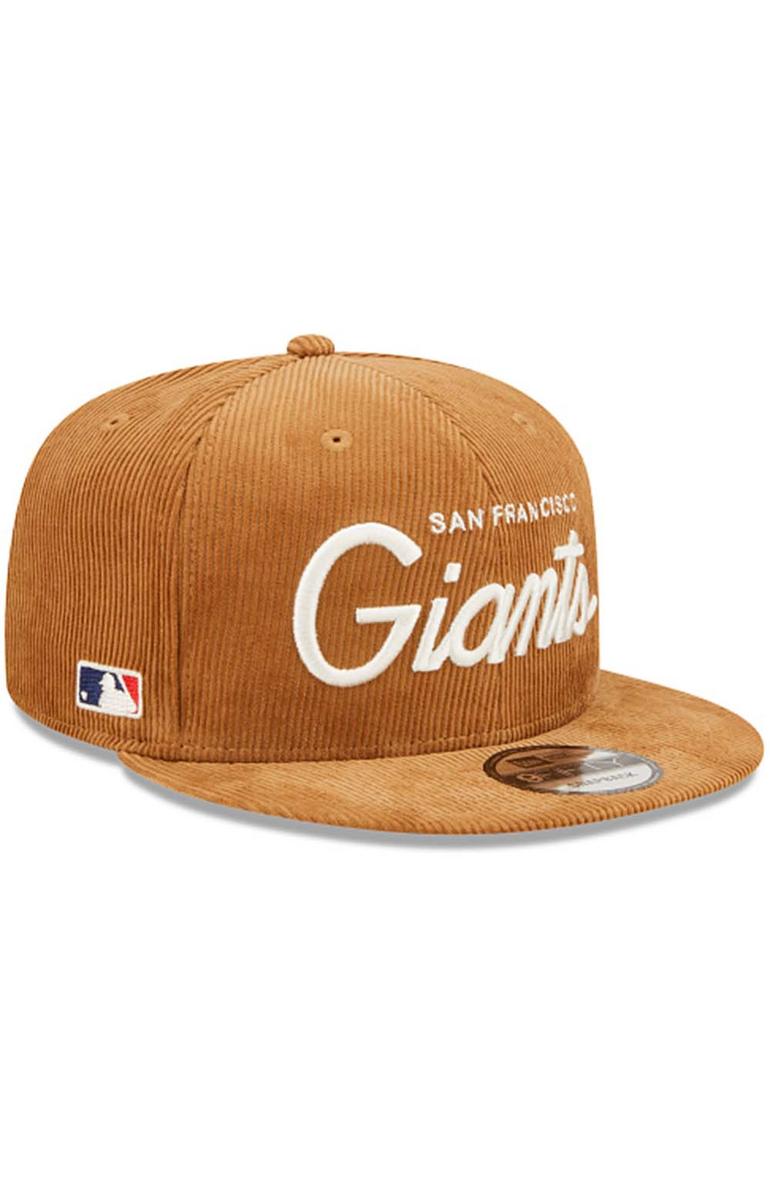 SF Giants Cord Script Snap-Back Cap - Show Your Team Pride!