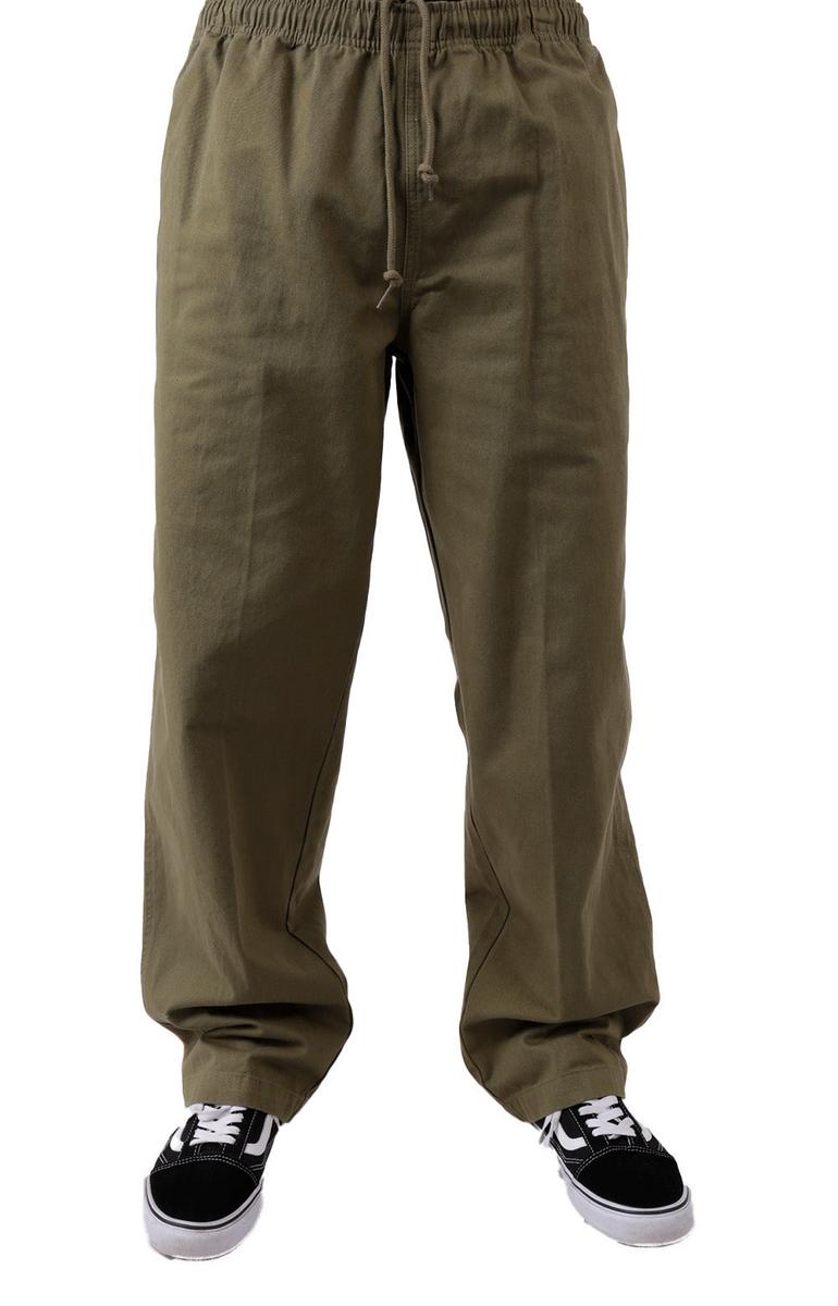 Obey's Irresistible Field Green Relaxed Fit Twill Pant