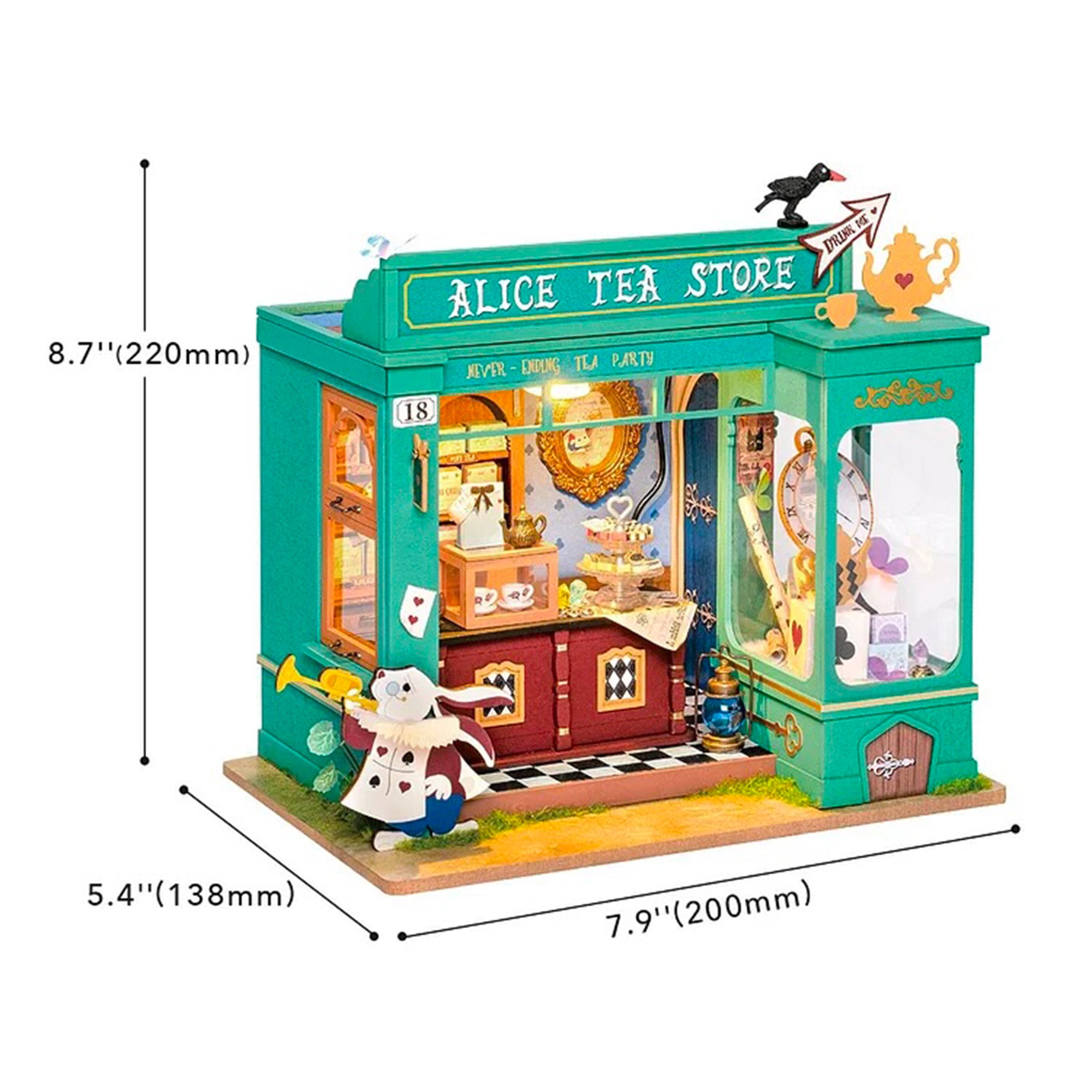 Enchanting DIY Mini House - Alice's Tea Store