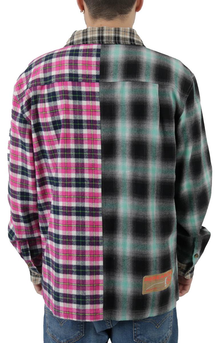 Stylish Khaki/Brown Zip-Up Flannel Shirt - A Must-Have!