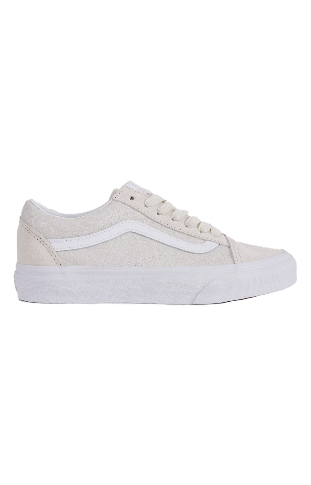 Vans Women's Princess Paisley Old Skool Shoes in Bone White - A Fashion Must-Have!