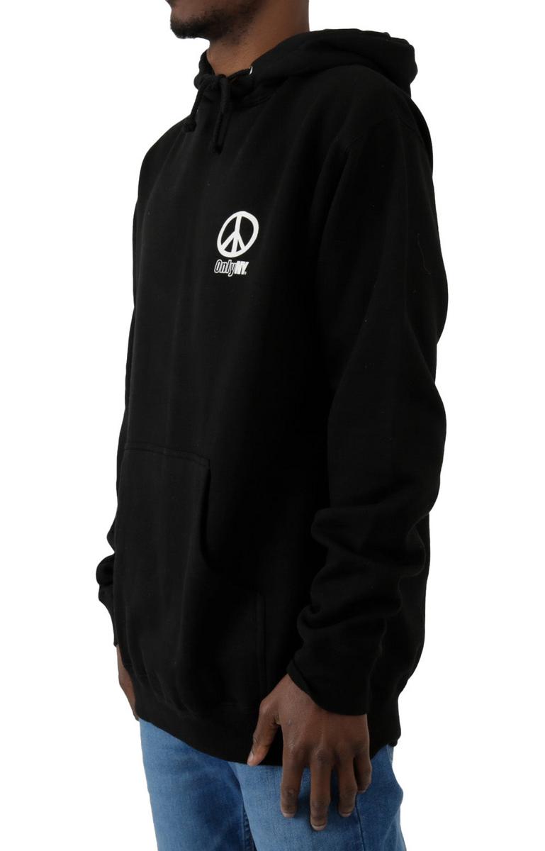Stunning Vintage Black Peace Hoodie - A Must - Have!
