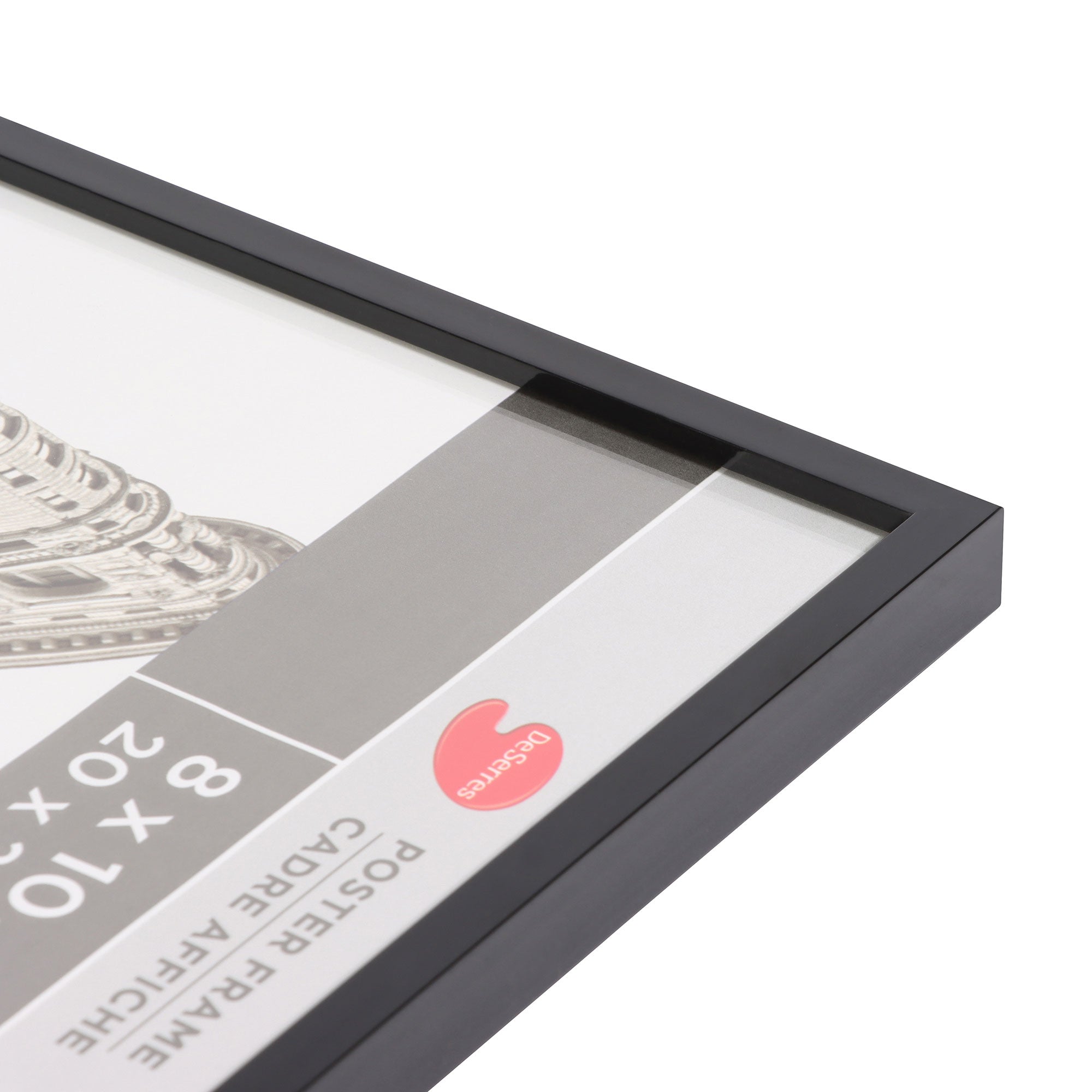 DeSerres Stunning Black Plastic Picture Frame
