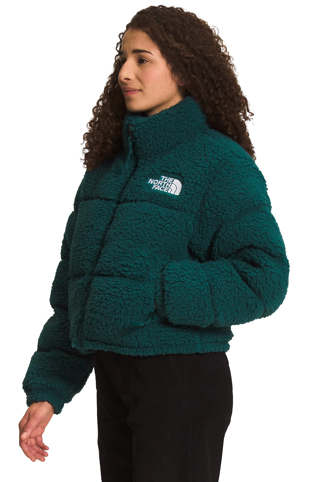 Gorgeous Ponderosa Green High Pile Nuptse Jacket