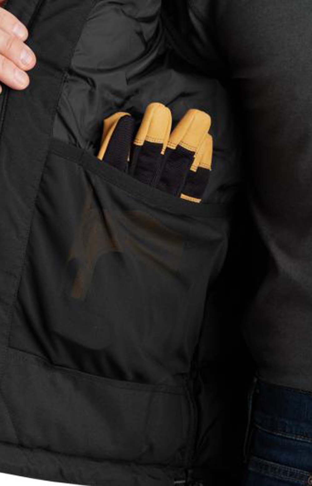 Montana Loose Fit Insulated Vest - Oak Brown: Stay Warm in Style!