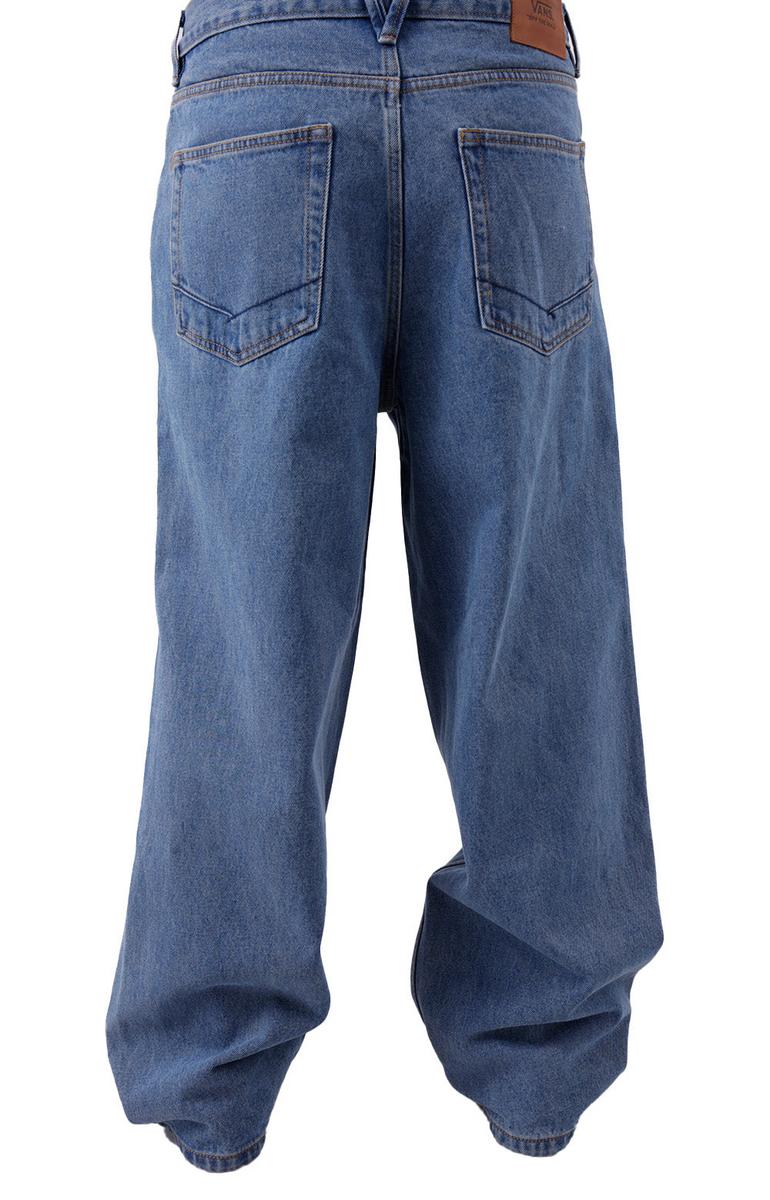 Vans Covina Stonewashed Baggy 5-Pocket Denim Trousers - A Modern Classic