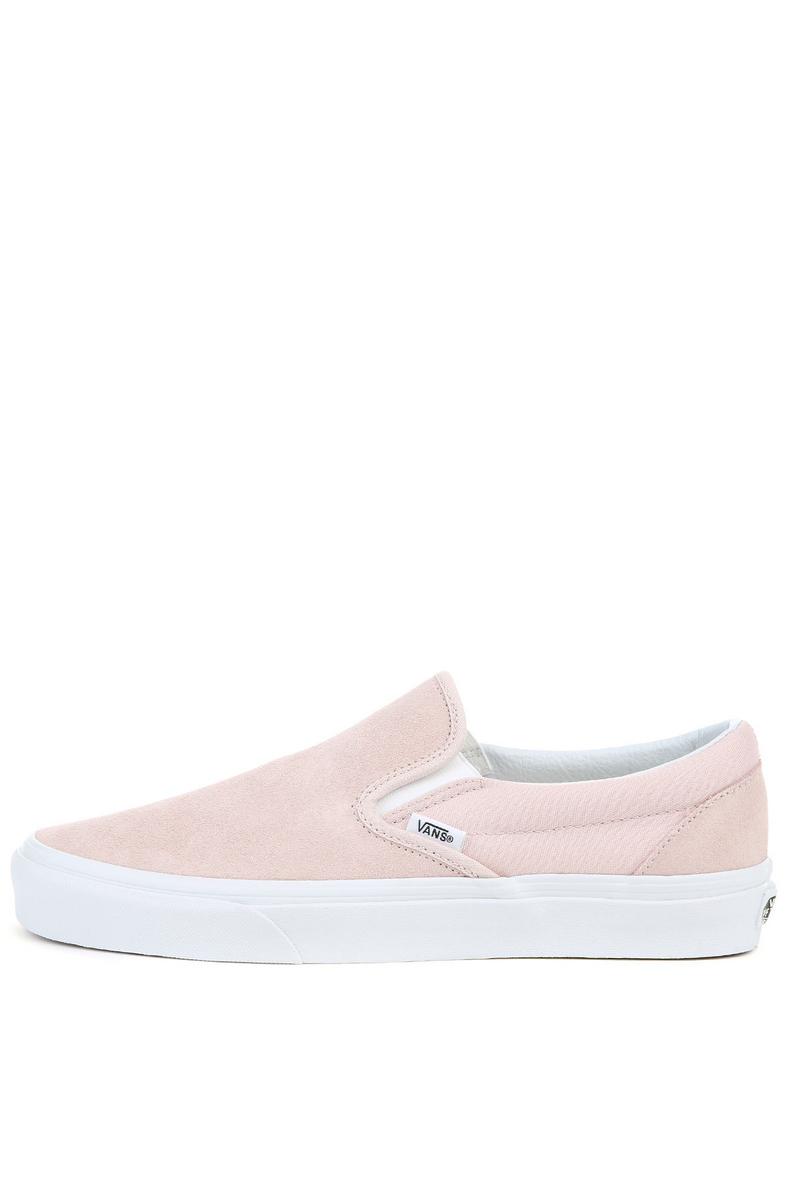 VANS (8F7OT1) Sepia Rose Classic Slip-On Suede Shoes - Irresistible Style!