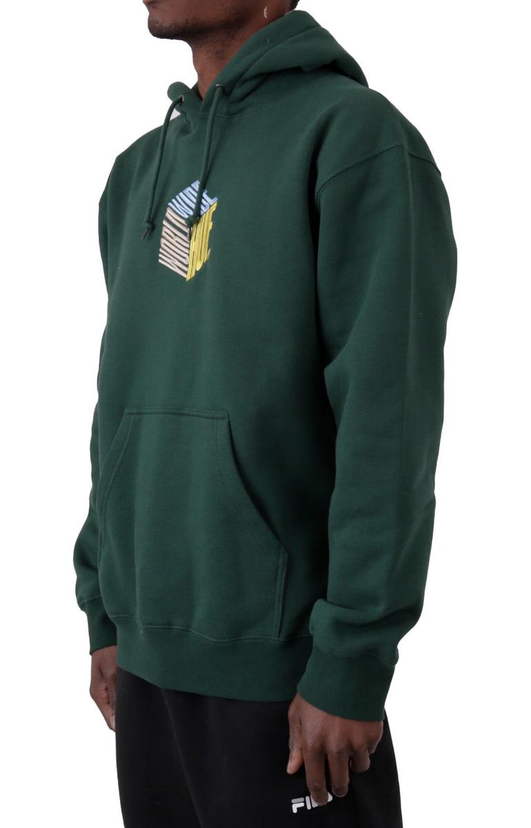 Huf's Stunning Deep Forest Embroidered Dimensions Hoodie