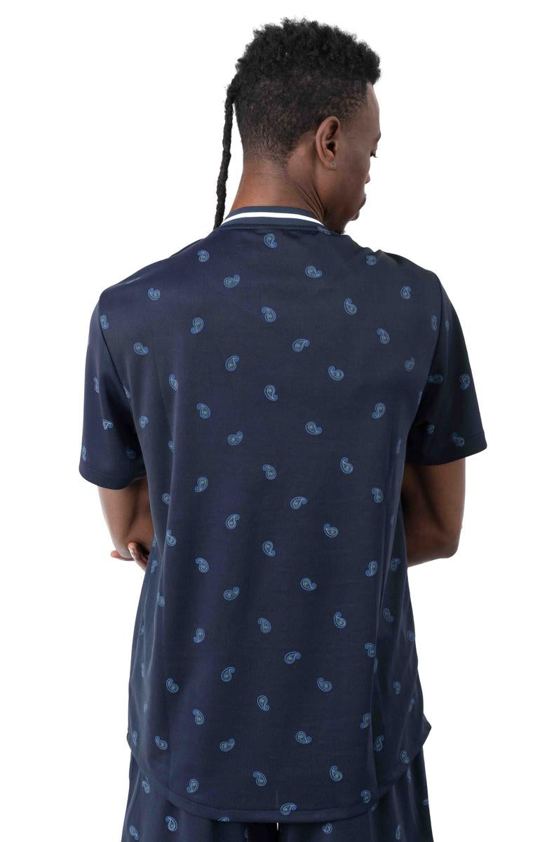 Stylish Paisley Warm - Up Jersey by Huf