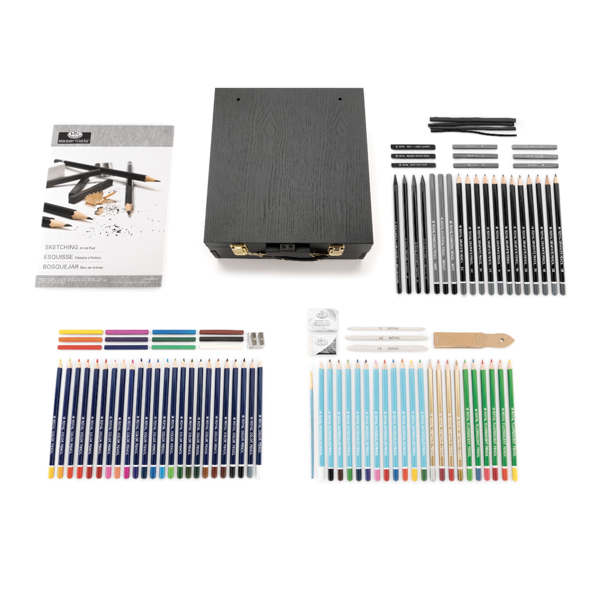 Black Series Ultimate 100-Piece Sketching and Drawing Kit
