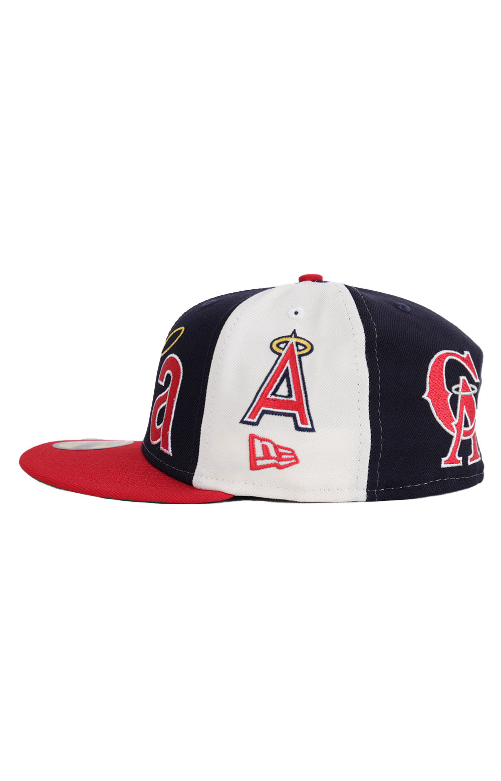 New Era's Stunning Anaheim Angels Logo Pinwheel 59FIFTY Fitted Cap