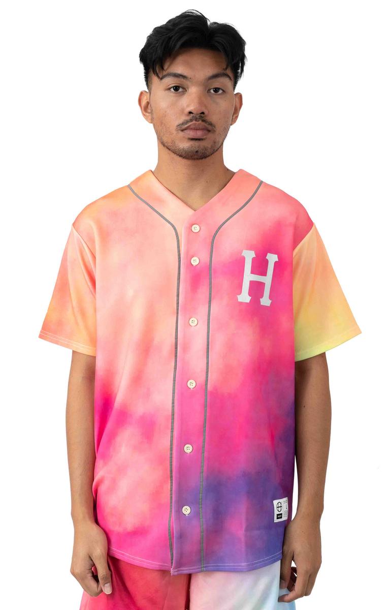 Stunning Coral Pink Classic H Reflex Baseball Jersey - Grab Yours Now!