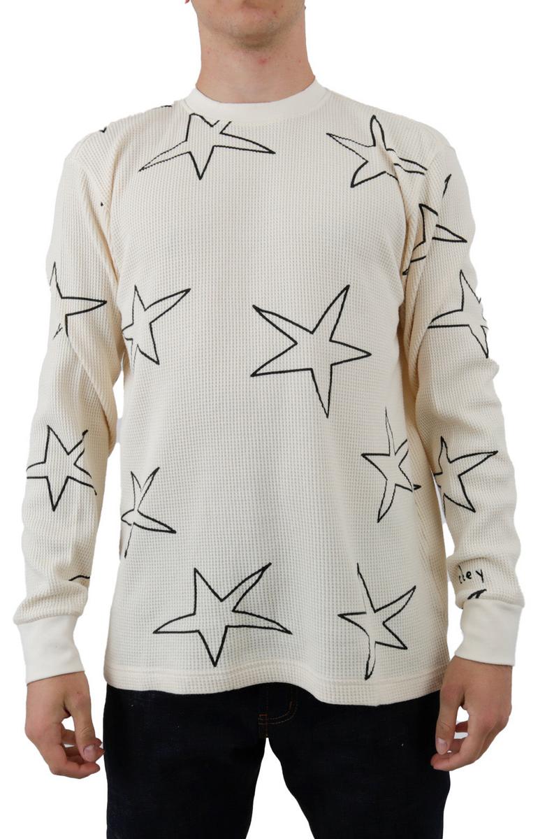 Obey Stars Long Sleeve Thermal Top - Cozy & Stylish