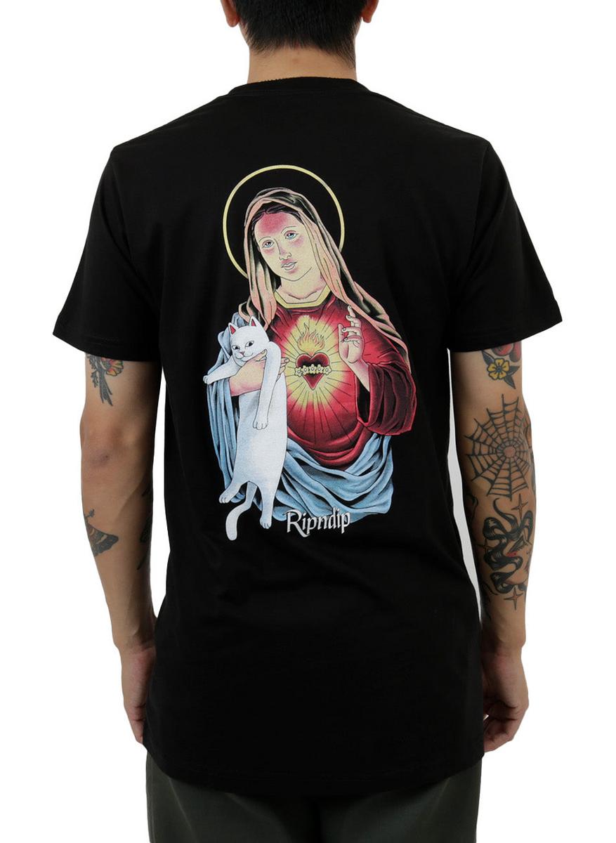 RIPNDIP's Stunning Mother Mary Graphic Tee