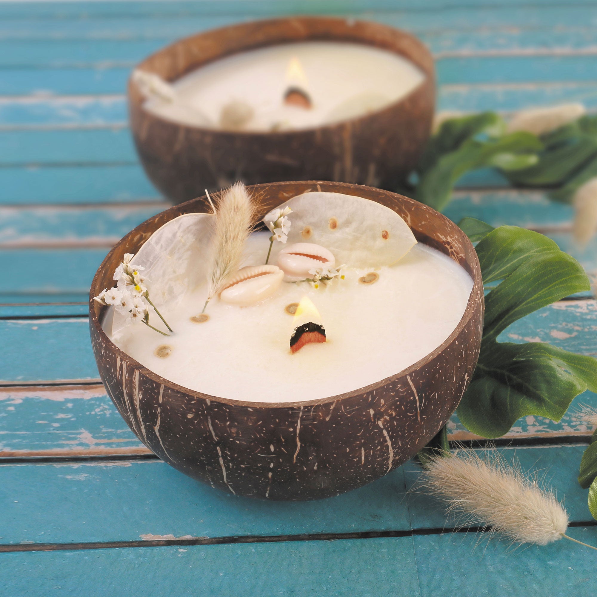 Enchanting DIY Coconut Candle Kit