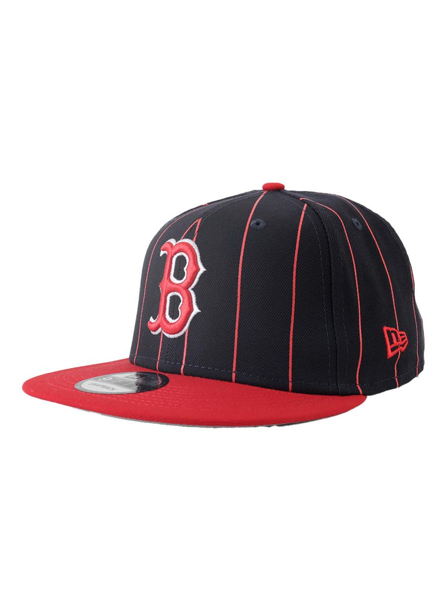 New Era's Exciting Boston Red Sox Classic Pinstripe Snap-Back Cap