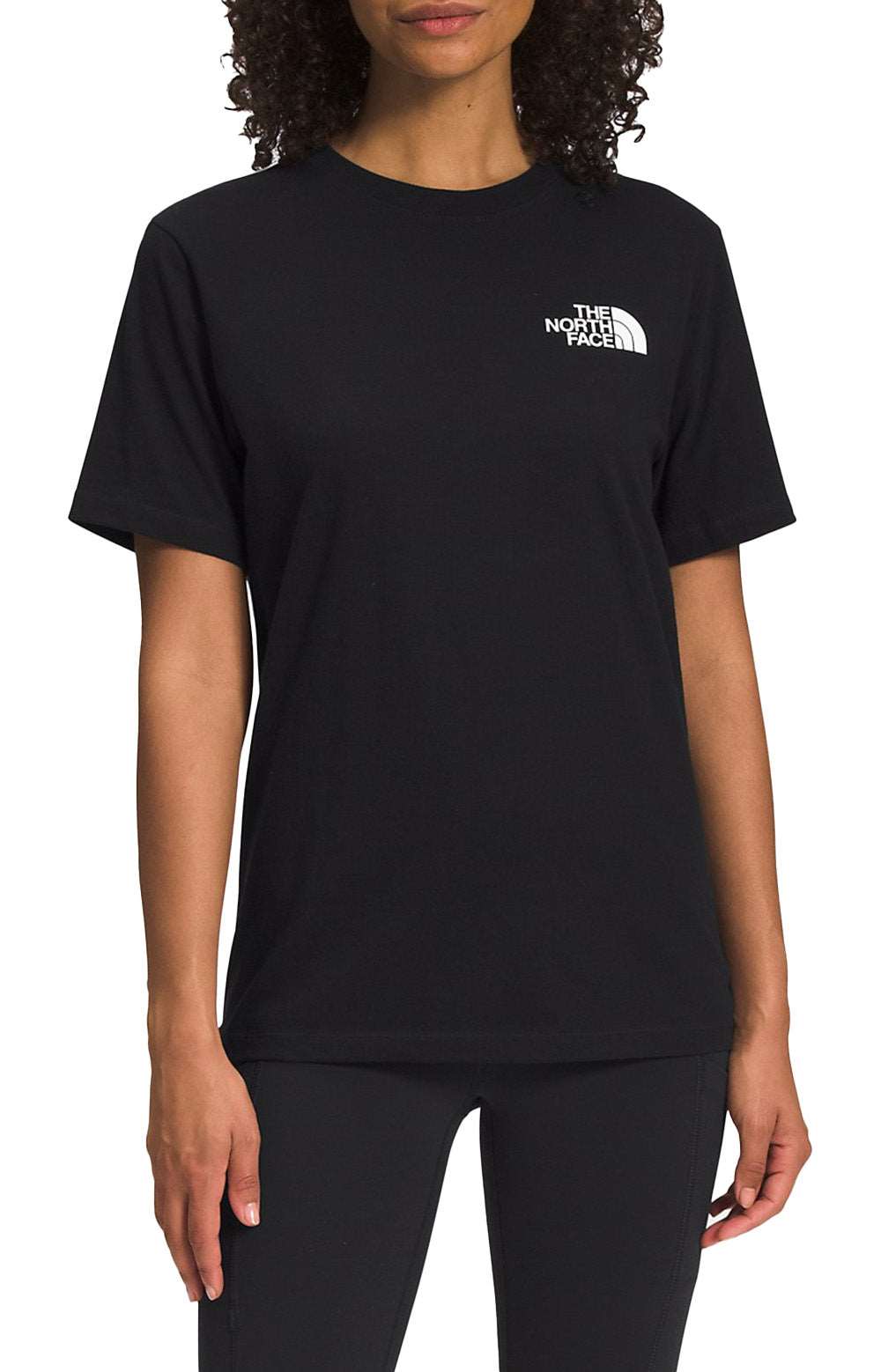 The North Face Women's Box NSE T-Shirt - Stunning TNF Black/TNF White