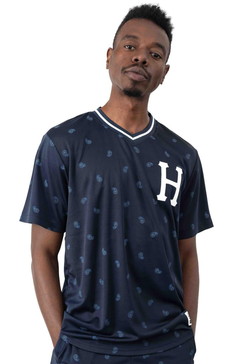 Stylish Paisley Warm - Up Jersey by Huf
