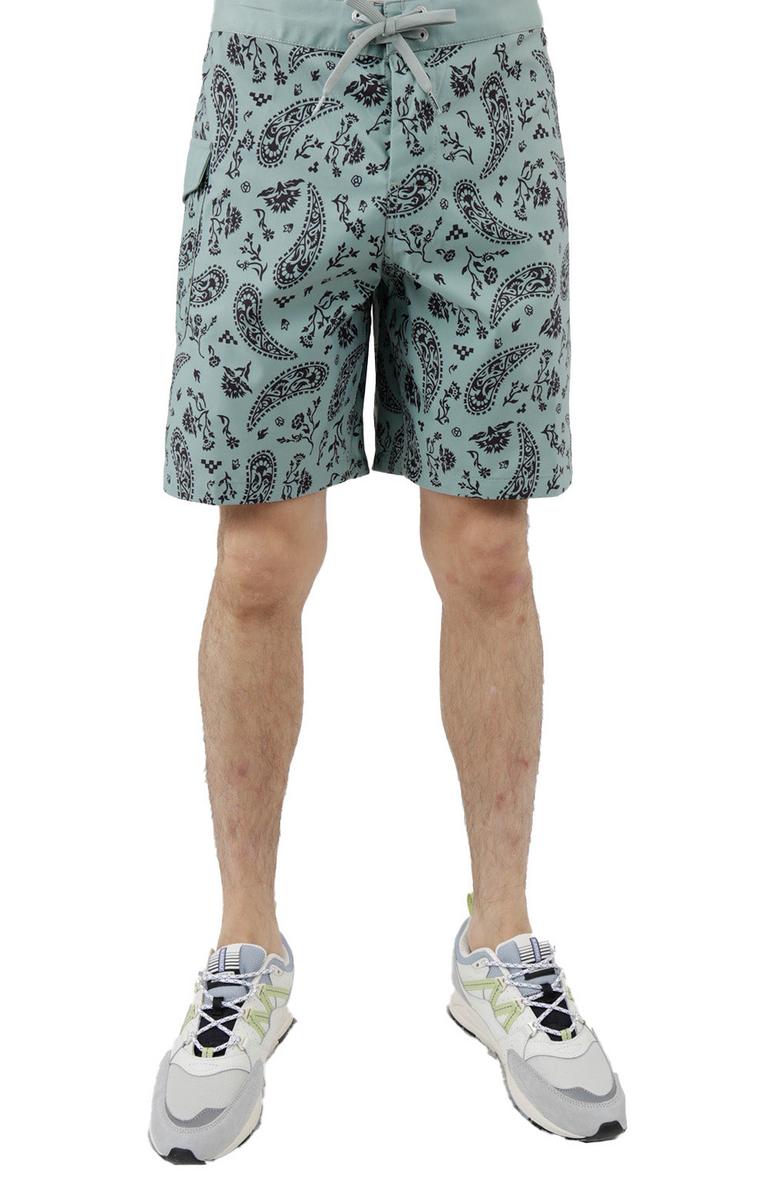 Stylish Paisley Print Mixed Boardshorts II