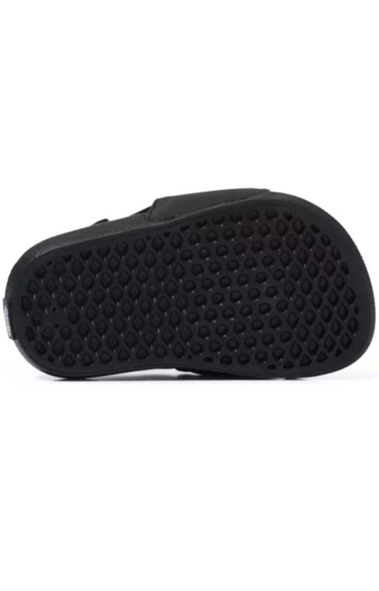Vans Kids' La Costa Slide-On V in Stunning Black/True White