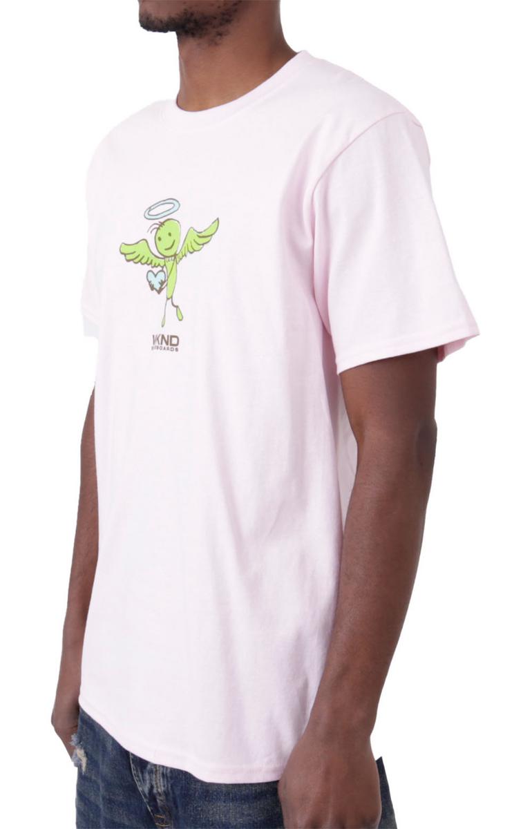 Blush Pink Sympathy Dropout Earth Angel Tee - A Heavenly Fashion Must-Have