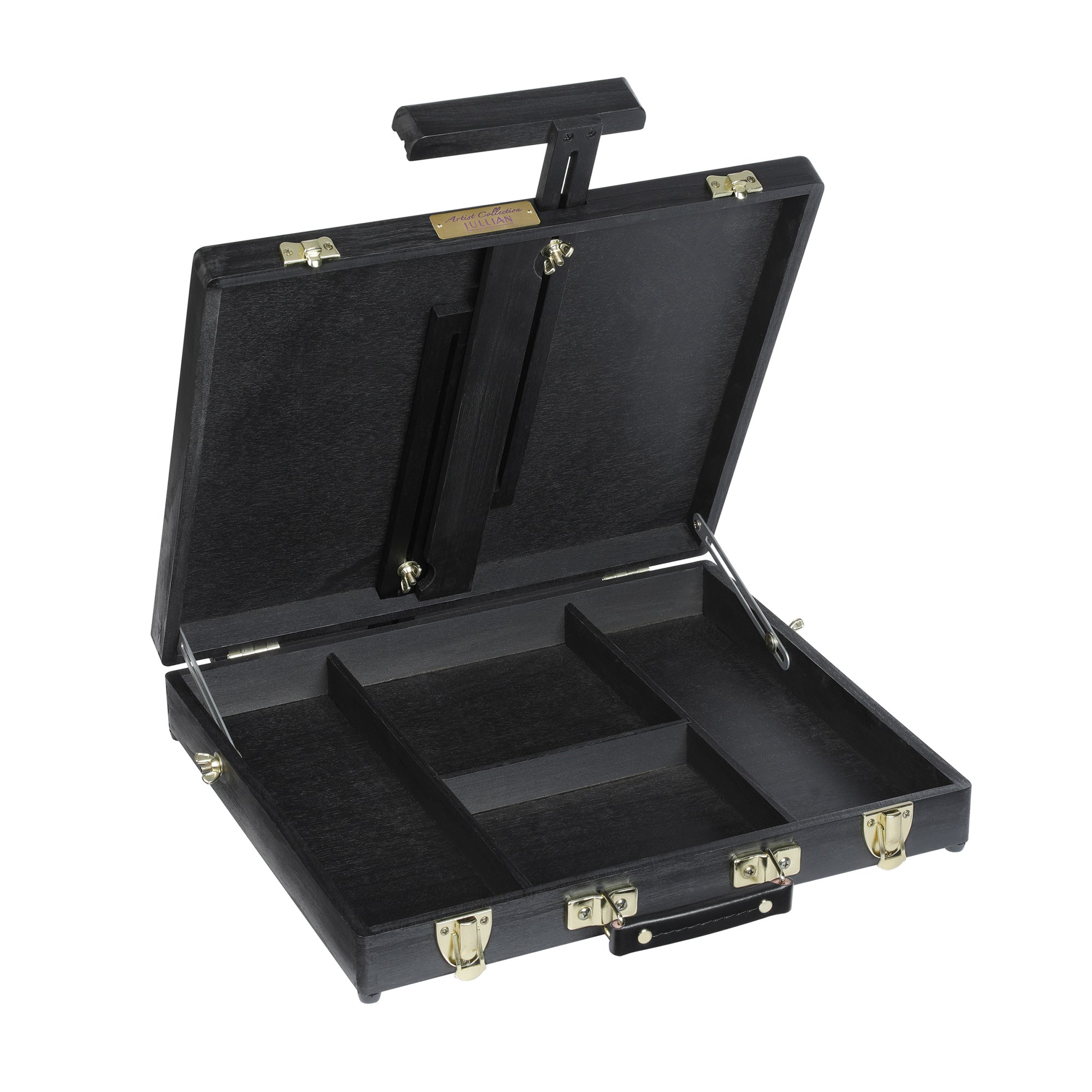 Jullian's Stunning Black Spirit Box Easel - Your Ideal Travel Companion!