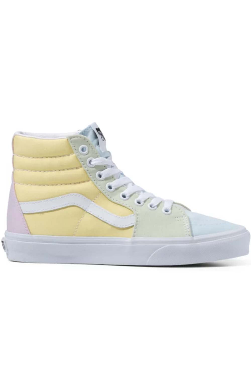 Vans Women's Pastel Block Sk8-Hi Shoes - Multi - Fashionable Footwear!