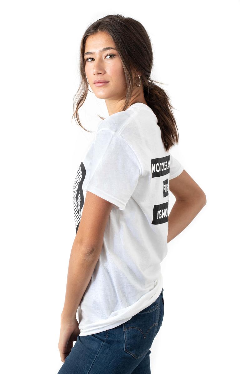 Stunning White Vote Fist T-Shirt - Grab Yours Now!