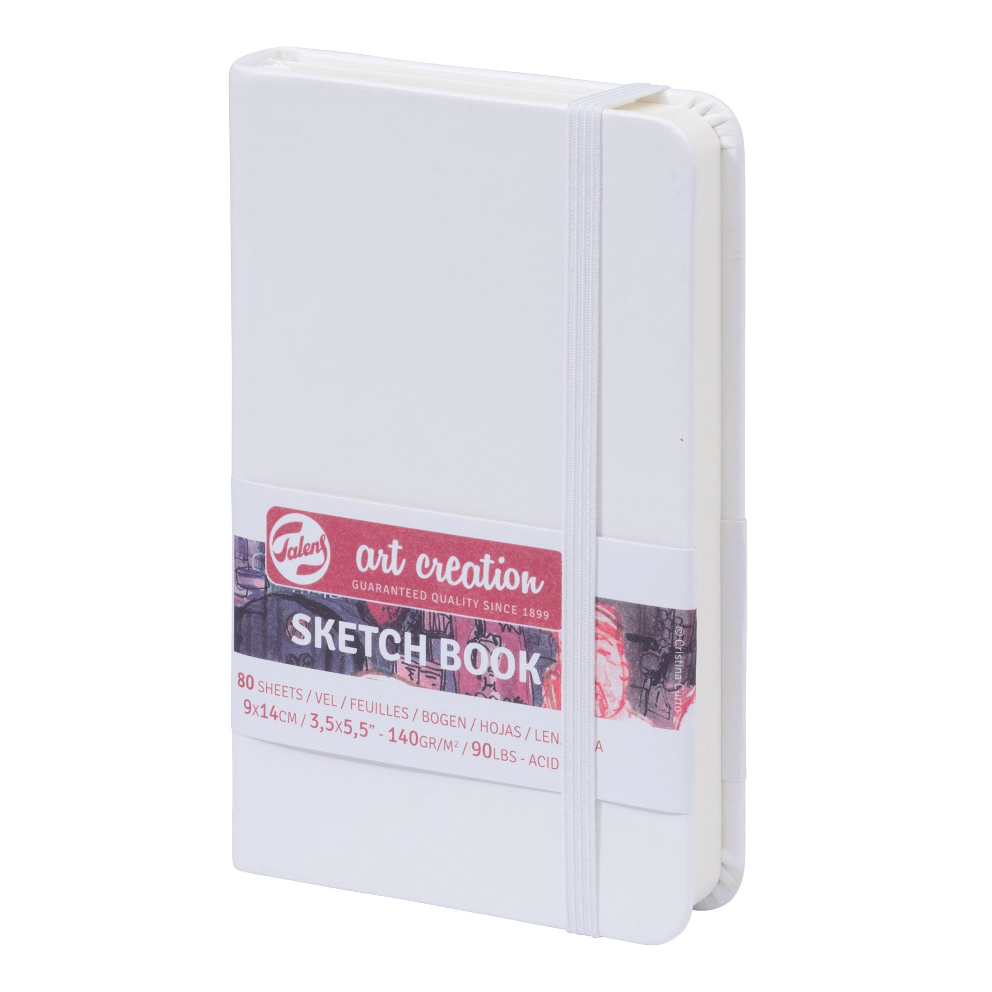 Gorgeous Golden Yellow Art Creation Sketchbook