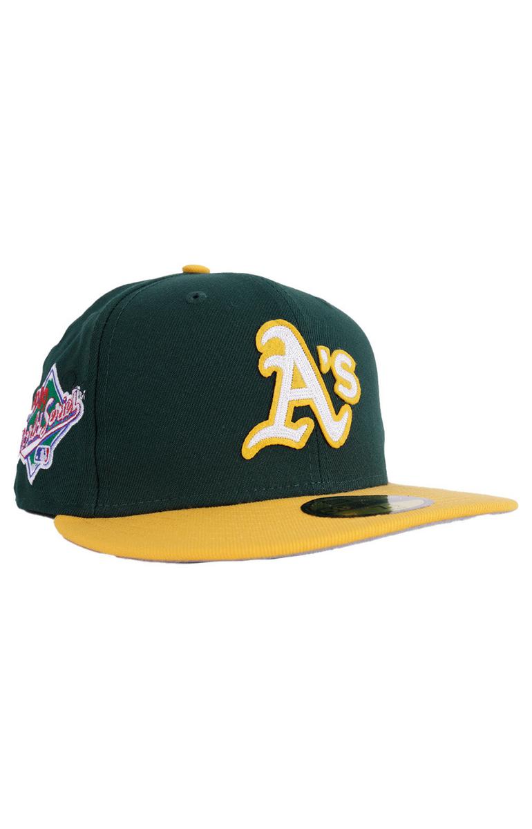 New Era's Oakland Athletics 59FIFTY Letterman Fitted Cap - Show Your Team Pride!