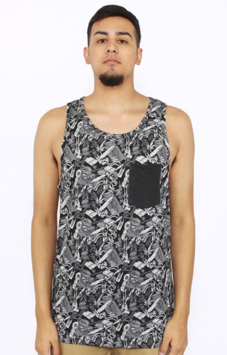 Irresistible Smokers Only Pocket Tank Top
