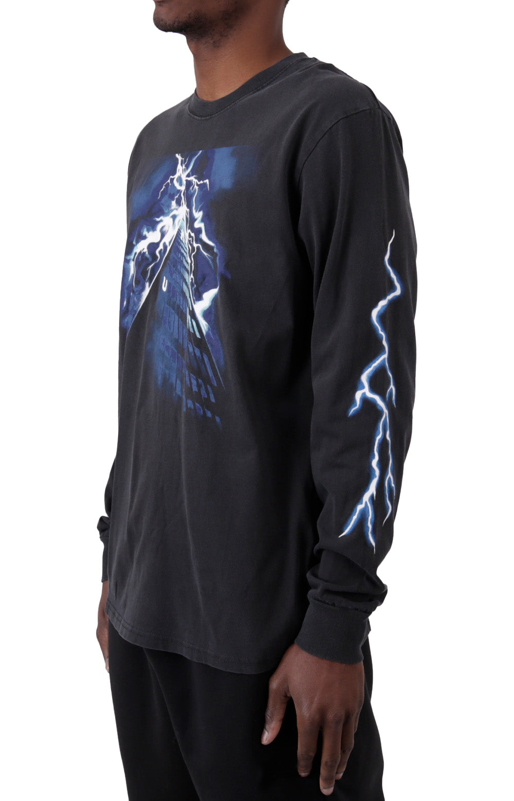 Black Triangle Of Terror Washed Long Sleeve Shirt - A Must - Have!