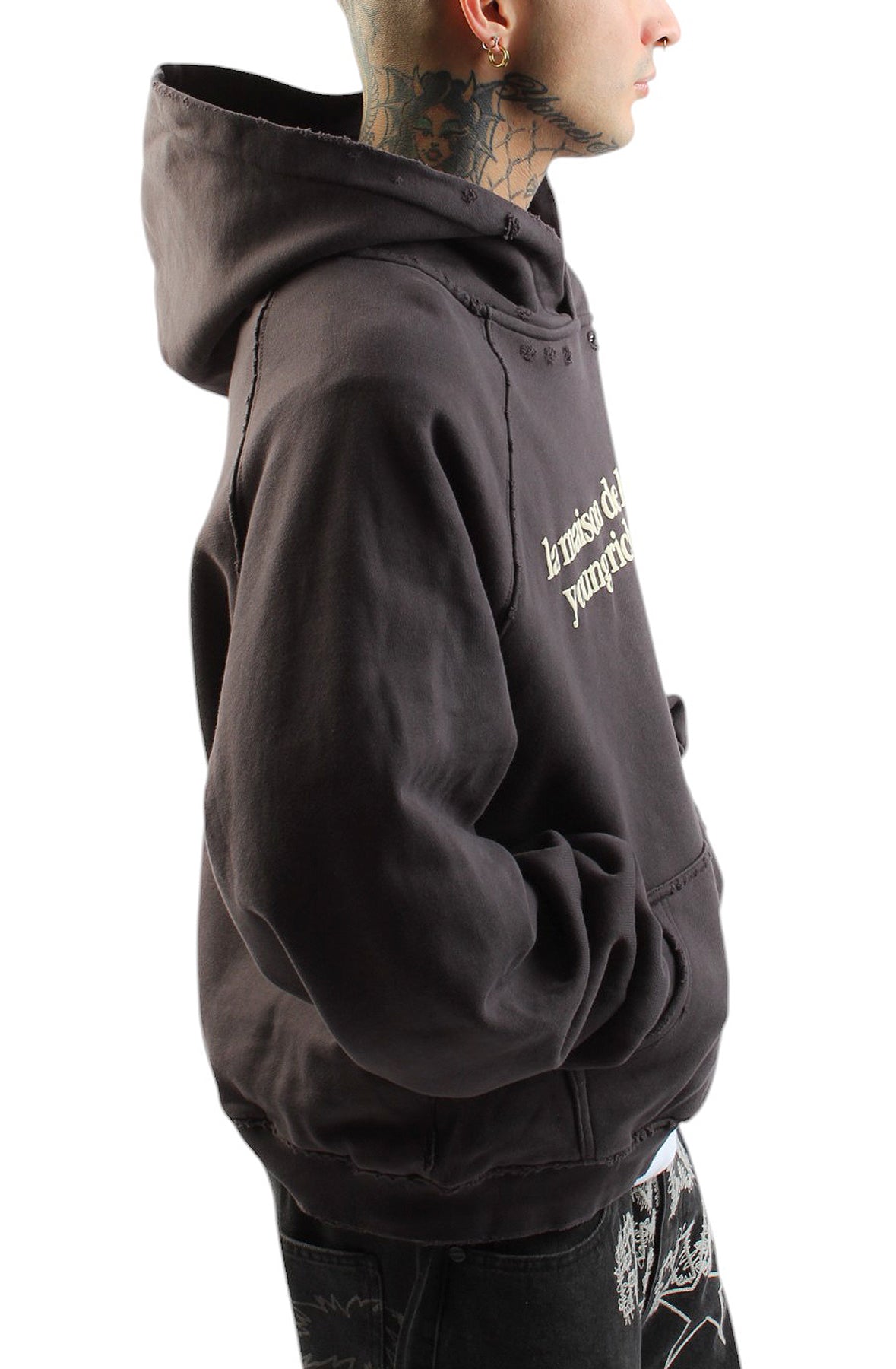 Trendy Destroyed Maison Hoodie