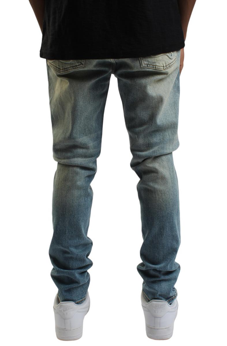 Stunning Blue Patch Jeans - A Must-Have!