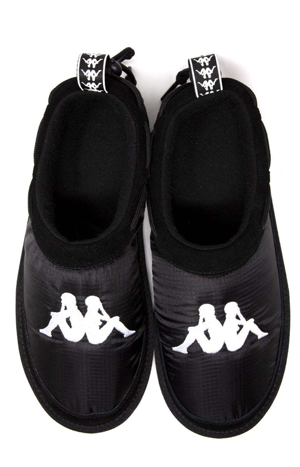Kappa's Stylish Unisex Authentic Mule 3 Slippers - Timeless Black/White Design
