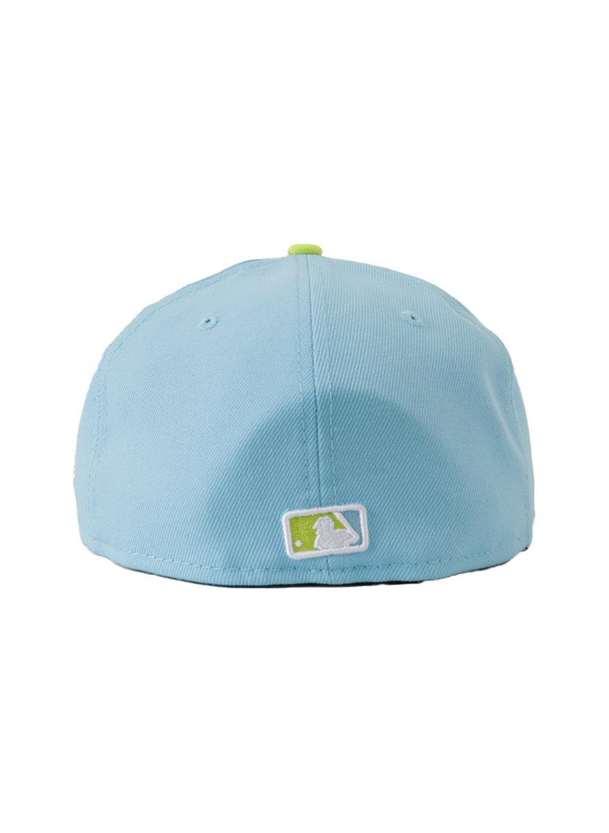 Atlanta Braves Cyber Green/Blue 5950 Fitted Cap - Color Pack Edition: Show Your Team Pride!